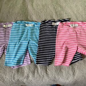 Hanna Andersson size 140 Bike shorts (4 pairs)